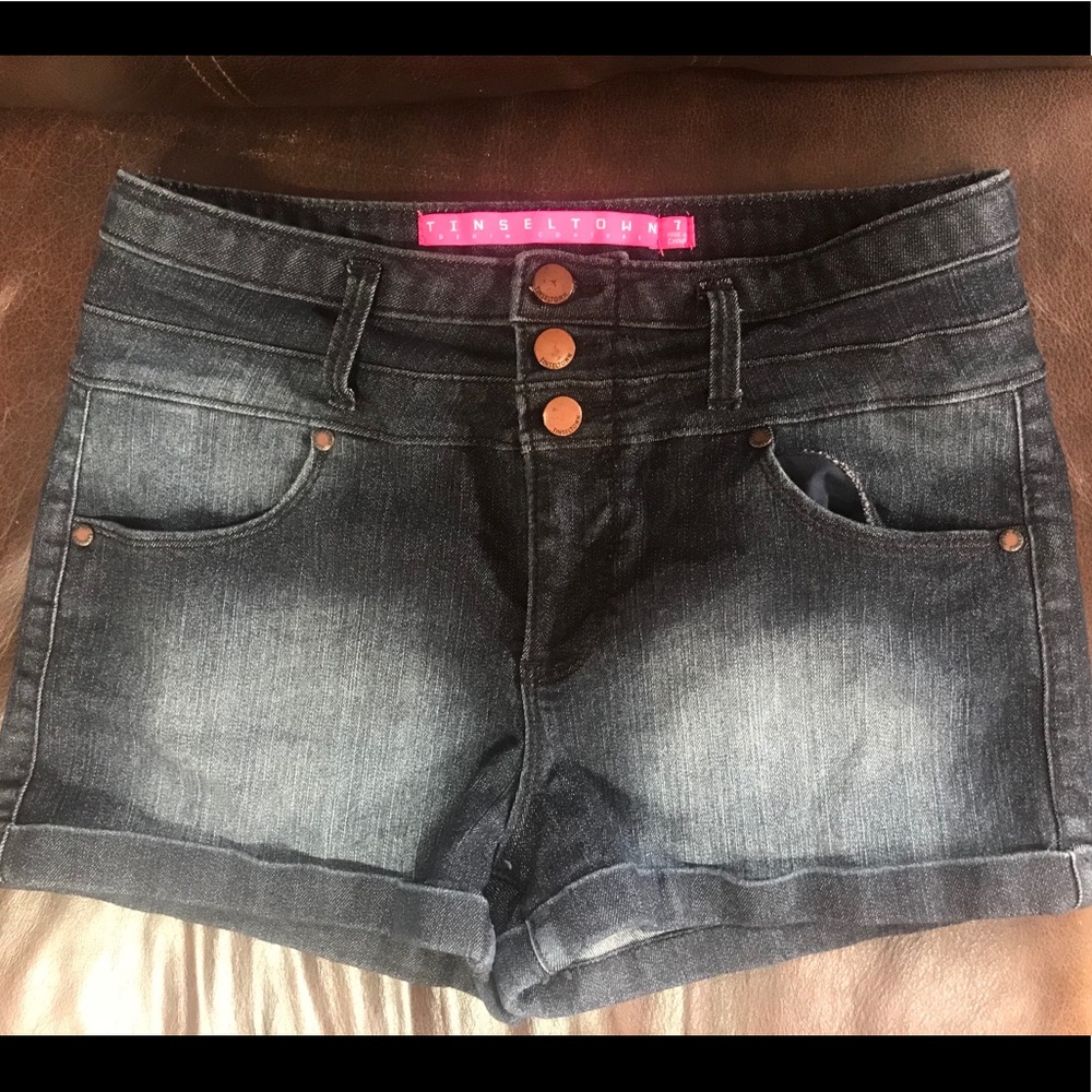 Button Up High Waisted Shorts!